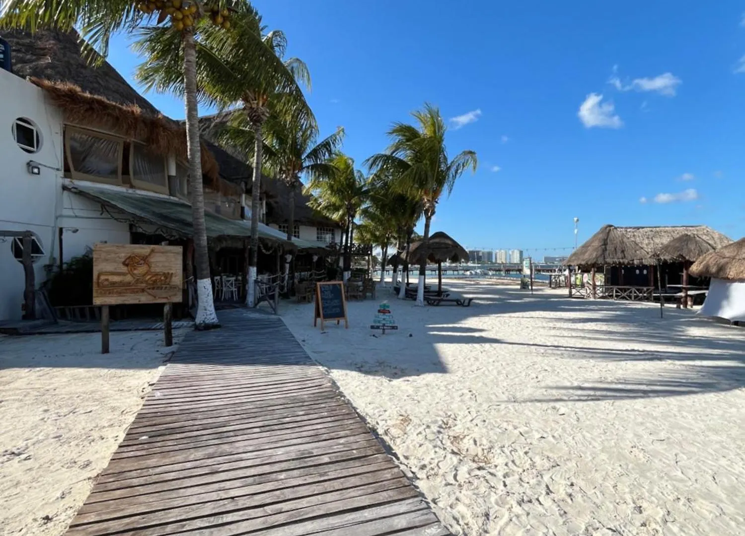 Seafront Beach Shack Cancun Mexico